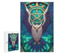 Puzzles pour Adolescents 1000 PCS Enchanted Owl Puzzles pour Adolescents, Jouets Anti-Stress, Décoration Murale, Cadeaux d'anniversaire Et De Noël Uniques 1000 PCS