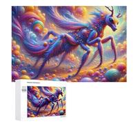 Puzzles pour Adolescents 1000 PCS Fantasy Creature Artwork Puzzle Anti-Stress, Jouet Idéal pour Une Décoration Amusante À La Maison, 1000 PCS