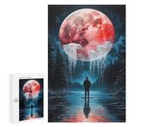 Puzzles pour Adolescents 1000 PCS Fantasy on The Lake Puzzles pour Adolescents Jeux Relaxants Assemblage De Motifs Cadeaux Uniques d'anniversaire Et De Noël 1000 PCS