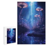 Puzzles pour Adolescents 1000 PCS Forest of Magic Mushrooms Puzzles, Jeux Relaxants, Décoration Intérieure, Cadeaux Et Idées Cadeaux Uniques pour Un Anniversaire 1000 PCS