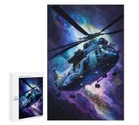 Puzzles pour Adolescents 1000 PCS Galactic Helicopter Adventure -3 Puzzles pour Adultes Activités Familiales Interaction Parent-Enfant Jeu Au Design Élégant 1000 PCS