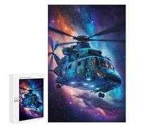 Puzzles pour Adolescents 1000 PCS Galactic Helicopter Adventure -8 Puzzles Jeux De Détente Décoration Parfaite Cadeaux Uniques d'anniversaire Et De Noël 1000 PCS