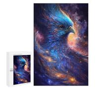 Puzzles pour Adolescents 1000 PCS Galactic Phoenix Art Print -3 Puzzles pour Adultes Activités Familiales Interaction Parent-Enfant Jeu Au Design Élégant 1000 PCS