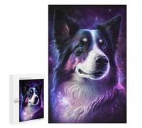 Puzzles pour Adolescents 1000 PCS Galactic Pup Portrait -4 Puzzles pour Adultes Assemblage De Modèles De Puzzles Défi À Réaliser Soirée Jeux Et Divertissement en Famille 1000 PCS