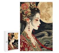 Puzzles pour Adolescents 1000 PCS Geisha Japanese Puzzles pour Adolescents, Jouets Anti-Stress, Décoration Murale, Cadeaux d'anniversaire Et De Noël Uniques 1000 PCS