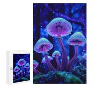 Puzzles pour Adolescents 1000 PCS Glowing Forest Mushrooms Puzzles pour Adolescents Améliorent La Mémoire Difficiles À Compléter Jeux Stimulants 1000 PCS