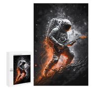 Puzzles pour Adolescents 1000 PCS Guitar in Space Puzzles pour Adolescents, Jouets À Faire Soi-même, Activités Amusantes À La Maison pour Passer Le Temps, 1000 PCS