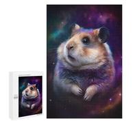 Puzzles pour Adolescents 1000 PCS Hamster in Space Puzzles pour Adultes Activités Familiales Interaction Parent-Enfant Jeu Au Design Élégant 1000 PCS