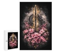 Puzzles pour Adolescents 1000 PCS Japanese Sword Art Print Puzzles pour Adolescents Améliorent La Mémoire Difficiles À Compléter Jeux Stimulants 1000 PCS