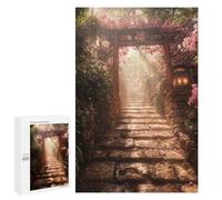 Puzzles pour Adolescents 1000 PCS Japanese Torii Gate Shrine Puzzles pour Adolescents Jeux Relaxants Assemblage De Motifs Cadeaux Uniques d'anniversaire Et De Noël 1000 PCS