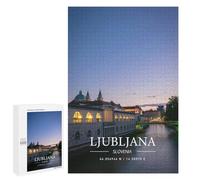 Puzzles pour Adolescents 1000 PCS Ljubljana Puzzles, Jeux Relaxants, Décoration Intérieure, Cadeaux Et Idées Cadeaux Uniques pour Un Anniversaire 1000 PCS