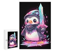 Puzzles pour Adolescents 1000 PCS Magical Penguin Swordsman Puzzles, Jeux Relaxants, Décoration Intérieure, Cadeaux Et Idées Cadeaux Uniques pour Un Anniversaire 1000 PCS