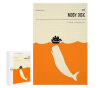 Puzzles pour Adolescents 1000 PCS MobyDick Herman Melville Puzzles pour Adultes, Jouets Anti-Stress, Activités Amusantes À Faire À La Maison, 1000 PCS