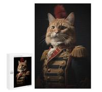 Puzzles pour Adolescents 1000 PCS Napoleon Orange Tabby Cat Puzzles, Jeux Relaxants, Décoration Intérieure, Cadeaux Et Idées Cadeaux Uniques pour Un Anniversaire 1000 PCS