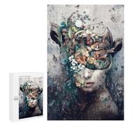 Puzzles pour Adolescents 1000 PCS Nature's Crown Floral Artwork Puzzles pour Adolescents Améliorent La Mémoire Difficiles À Compléter Jeux Stimulants 1000 PCS