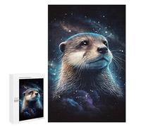 Puzzles pour Adolescents 1000 PCS Otter in Space Puzzles pour Adolescents Améliorent La Mémoire Difficiles À Compléter Jeux Stimulants 1000 PCS