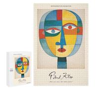 Puzzles pour Adolescents 1000 PCS Paul Klee Face Puzzles pour Adultes Jeux Amusants Décoration Parfaite Cadeaux Uniques d'anniversaire Et De Noël 1000 PCS