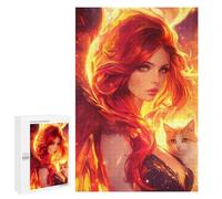 Puzzles pour Adolescents 1000 PCS Phoenix Rising Fantasy Artwork Puzzles pour Adultes Assemblage De Modèles De Puzzles Défi À Réaliser Soirée Jeux Et Divertissement en Famille 1000 PCS