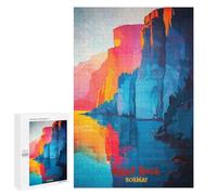 Puzzles pour Adolescents 1000 PCS Pulpit Rock Art Puzzles pour Adultes Jouets Anti-Stress Améliorent La Mémoire Difficiles Et Stimulants 1000 PCS