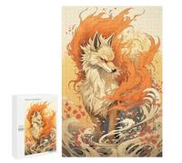 Puzzles pour Adolescents 1000 PCS Puzzle pour Adultes Dance of The Kitsune Fox Puzzle Mural Difficile À Difficile Aide À Exercer Le Cerveau 1000 PCS