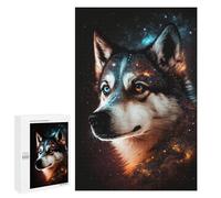 Puzzles pour Adolescents 1000 PCS Puzzle pour Adultes Galactic Wolf Portrait -44 Puzzle Mural Difficile À Difficile Aide À Exercer Le Cerveau 1000 PCS