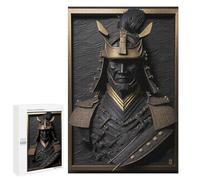 Puzzles pour Adolescents 1000 PCS Puzzle pour Adultes Samurai Gold Decor Puzzle Mural Difficile À Difficile Aide À Exercer Le Cerveau 1000 PCS