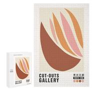 Puzzles pour Adolescents 1000 PCS Puzzle pour Adultes Tropical Abstract Shape Puzzle Mural Difficile À Difficile Aide À Exercer Le Cerveau 1000 PCS