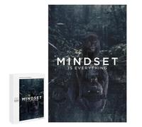 Puzzles pour Adolescents 1000 PCS Puzzles Mindset Black Panther Puzzle Jeu Manuel Décoration Murale Idéal comme Cadeau pour Toute La Famille 1000 PCS
