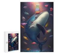 Puzzles pour Adolescents 1000 PCS Puzzles pour Adultes The Dancing Whale Jeux De Société en Famille Offre Cadeau d'anniversaire pour Toute La Famille 1000 PCS