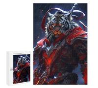 Puzzles pour Adolescents 1000 PCS Puzzles Tiger Warrior Armor Statue-2 Puzzle Jeu Manuel Décoration Murale Idéal comme Cadeau pour Toute La Famille 1000 PCS