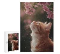 Puzzles pour Adolescents 1000 PCS Rainy Day Kitten-21 Puzzles pour Adultes Activités Familiales Interaction Parent-Enfant Jeu Au Design Élégant 1000 PCS