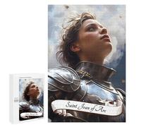 Puzzles pour Adolescents 1000 PCS Saint Joan of Arc Puzzles pour Adultes Jeu Familial Décoration Parfaite Difficile À Compléter 1000 PCS