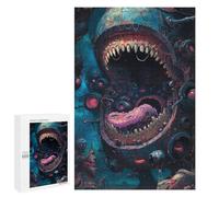 Puzzles pour Adolescents 1000 PCS Sci-FI Alien Spaceship Encounter Puzzles pour Adolescents Améliorent La Mémoire Difficiles À Compléter Jeux Stimulants 1000 PCS