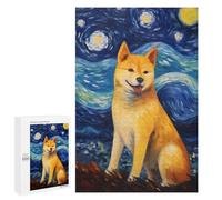 Puzzles pour Adolescents 1000 PCS Shiba Inu Dog Puzzles pour Adolescents - Jeu Familial - Décoration Murale - Interaction Parent-Enfant 1000 PCS