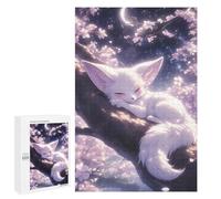 Puzzles pour Adolescents 1000 PCS Sleeping Fennec Fox Puzzles pour Adultes, Jouets Anti-Stress, Activités Amusantes À Faire À La Maison, 1000 PCS