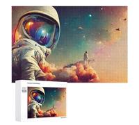 Puzzles pour Adolescents 1000 PCS Space Exploration Adventure -5 Puzzle Anti-Stress, Jouet Idéal pour Une Décoration Amusante À La Maison, 1000 PCS