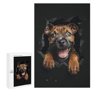Puzzles pour Adolescents 1000 PCS Staffordshire Bull Terrier Puzzles, Jeux Relaxants, Décoration Intérieure, Cadeaux Et Idées Cadeaux Uniques pour Un Anniversaire 1000 PCS