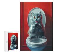 Puzzles pour Adolescents 1000 PCS Texting Tabby Puzzles, Jeux Relaxants, Décoration Intérieure, Cadeaux Et Idées Cadeaux Uniques pour Un Anniversaire 1000 PCS