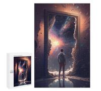 Puzzles pour Adolescents 1000 PCS The Door to The Unknown V2 Puzzles pour Adolescents Jeux Relaxants Assemblage De Motifs Cadeaux Uniques d'anniversaire Et De Noël 1000 PCS