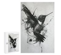 Puzzles pour Adolescents 1000 PCS The Hummingbird Casse-têtes pour Adultes Jeu De Réflexion Assemblage De Motifs Interaction Parent-Enfant 1000 PCS