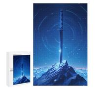 Puzzles pour Adolescents 1000 PCS The Polaris Sword Puzzles pour Adolescents, Jouets Anti-Stress, Décoration Murale, Cadeaux d'anniversaire Et De Noël Uniques 1000 PCS