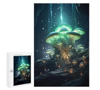 Puzzles pour Adolescents 1000 PCS Twilight Mushroom Canopy Puzzles pour Adultes Jeux Relaxants pour S'amuser en Famille Cadeaux De Noël Et d'anniversaire 1000 PCS