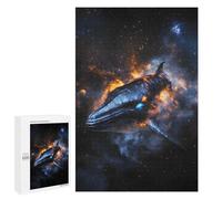 Puzzles pour Adolescents 1000 PCS Whale Animal Beautiful Fantasy Puzzles pour Adultes, Jouets Anti-Stress, Activités Amusantes À Faire À La Maison, 1000 PCS