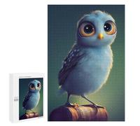 Puzzles pour Adolescents 1000 PCS Whimsical Owl Perch Puzzles pour Adolescents, Jouets Anti-Stress, Décoration Murale, Cadeaux d'anniversaire Et De Noël Uniques 1000 PCS