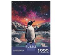 Puzzles pour Adolescents 1000 Penguin in Cosmos-4 Puzzles pour Adultes Jeux De Construction Analyse Et Logique Stimule Le Cerveau 52x38cm/1000pcs