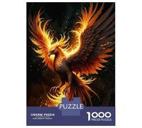 Puzzles pour Adolescents 1000 Phoenix Bird Fantasy Art Print Puzzle À Faire Soi-même, Jouets Difficiles, Offre Spéciale comme Cadeaux pour Toute La Famille 38x26cm/1000pcs