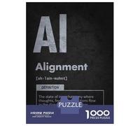 Puzzles pour Adolescents 1000 Pièces Alignment Element - Manifestation Success Puzzles pour Adultes Jeu De Réflexion pour Améliorer La Mémoire Activités Amusantes À La Maison 52x38cm/1000pcs