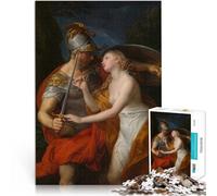 Puzzles pour Adolescents 1000 pièces Allégorie de la Paix et de la Guerre Jeu Stimulant Liste de souhaits avec Le Père Noël 75x50cm
