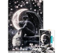Puzzles pour Adolescents 1000 pièces Ange Cosmique, Jouets éducatifs et éducatifs pour la Famille, adaptés à la décoration de Bureau 75x50cm