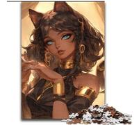 Puzzles pour Adolescents 1000 pièces Anime Catwoman, adaptés aux Personnes de 14 Ans et Plus, Jeux éducatifs, Cadeaux du Père Noël Secret (Taille 50x75cm)